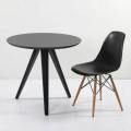 [Junko Dining Table Round – Dia800 matched with Argo – PP + Tower Chair]<br />